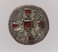 Disk Brooch, Frankish, early 7th century.