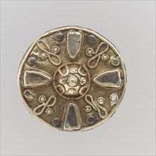 Disk Brooch, Frankish, first half of the 7th century.