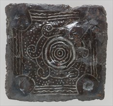 Back Plate of a Belt Buckle, Frankish, late 6th-7th century.