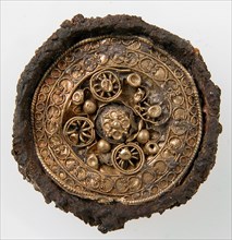 Disk Brooch, Frankish (?), 6th century.
