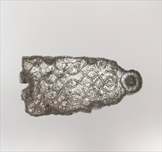 Counter Plate of a Belt Buckle, Frankish or Burgundian, 7th century.