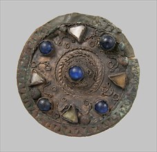 Disk Brooch, Frankish or Northern French, ca. 600-650.
