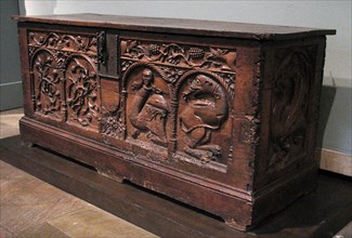 Chest, French, late 15th century.