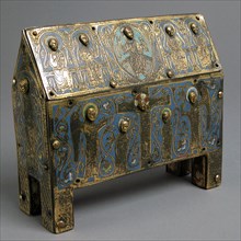 Chasse, French, 13th century (core); 19th century or later (enamels).