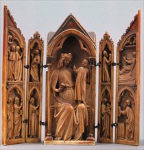 Tabernacle, French, ca. 1325.