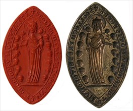 Seal Matrix and Impression, French, 15th century.