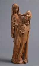 Virgin and Child, French, mid-14th century.