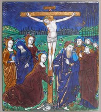 Plaque with the Crucifixion, French, 16th century.