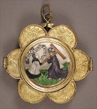 Reliquary Pendant, French, 15th century.