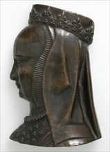 Plaque, Anne of Brittany, French, 15th century.