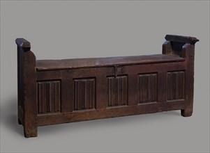Bench or Chest, French, 15th century.