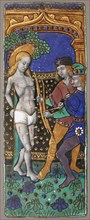 Triptych Panel with Saint Sebastian, French, 15th-16th century.