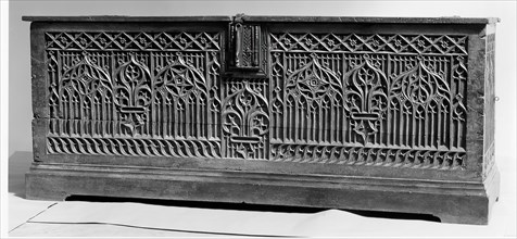 Chest, French, second half 15th century.