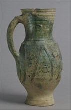 Jug, French, late 1200s-early 1300s.