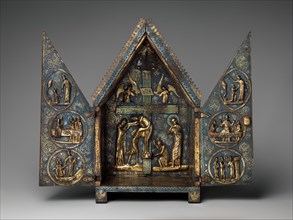 Tabernacle of Cherves, French, ca. 1220-1230.