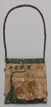 Purse with scenes from the story of Patient Griselda, French, 14th century.