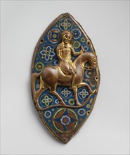 Equestrian Plaque, French, ca. 1220.