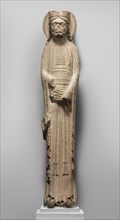 Column Statue of a King, French, ca. 1150-60.