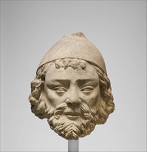 Limestone Head of Joseph, French, ca. 1230.