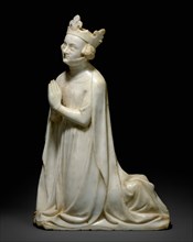 Queen, from a group of Donor Figures including a King, Queen, and Prince, French, ca. 1350.
