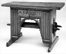 Folding Table, French, 1508.
