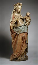 Virgin and Child with Bird, French, mid-15th century.