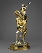 Reliquary Statuette of Saint Christopher, French, ca. 1375-1425.