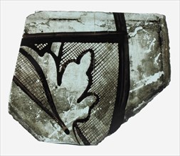 Glass Fragment, French or British, late 13th century.