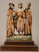 The Three Magi (?), French or South Netherlandish, 15th century.