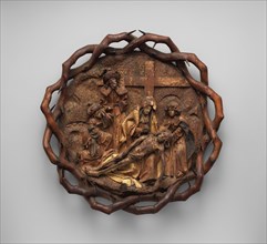 The Crown of Thorns with the Lamentation or Pietà, French or South Netherlandish, 16th century.