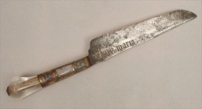 Knife, French or Spanish, ca. 1300-1350.