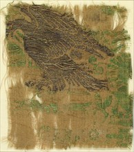 Textile with Brocade, Italo-Arabic, 14th century.