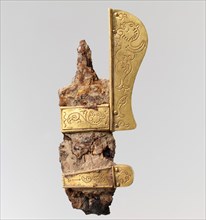 Piece from a Luxury Dagger, Langobardic, ca. 600.