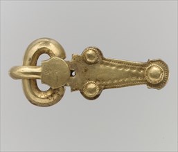 Gold Shoe Buckle, Langobardic, ca. 600.