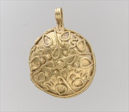 Pendant, Langobardic, 6th-7th century.