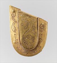 Piece from a Luxury Iron Dagger, Langobardic, ca. 600.