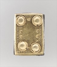 Gold Back Plate, Langobardic, ca. 600.