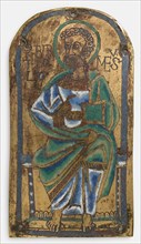 Plaque of St. Bartholomew, Lower Rhenish or Saxon, mid-12th century.