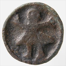 Disk Brooch, Merovingian, 8th-9th century.
