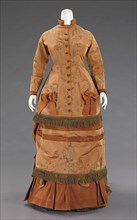 Afternoon dress, American, 1874.