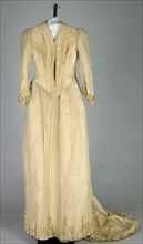 Afternoon dress, American, 1888.