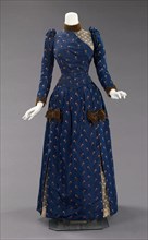 Afternoon dress, American, ca. 1888.