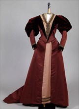Afternoon dress, American, ca. 1895.