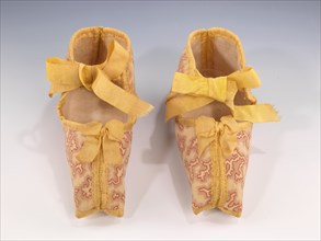 Bootees, American, 1840-50.