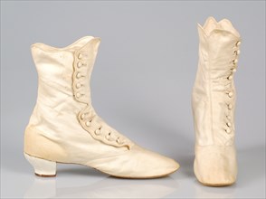 Boots, American, ca. 1870.