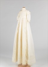 Christening dress, American, 1868.