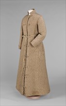 Dressing gown, American, 1850-59.