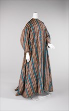 Dressing gown, American, 1865-70.
