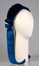 Evening bonnet, American, ca. 1880.