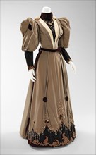 Evening dress, American, 1893.